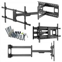 ULTRA MOCNY UCHWYT DO TV 43–80” Z MEGADŁUGIM WYSIĘGNIKIEM 101 cm