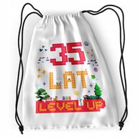 Plecak Urodziny 35 35Te Sportowy Szkolny Worek Z Nadrukiem Ze Zdjęciem