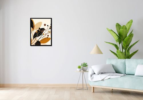 Plakat 50x65cm Jesienne Sylwety na Arena.pl