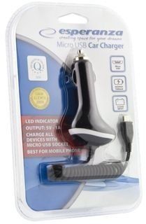 ŁADOWARKA SAMOCHODOWA EZ109 MICRO USB 1000mA na Arena.pl