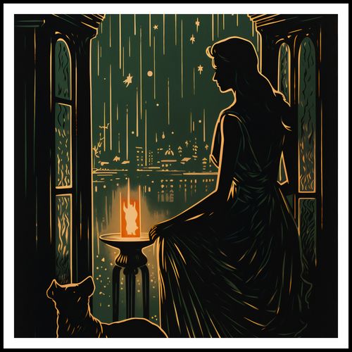 Plakat 90x90cm Nocne Szeptanie na Arena.pl