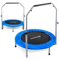 Trampolina dziecięca HyperMotion z regulowanym uchwytem 97 cm 50 kg