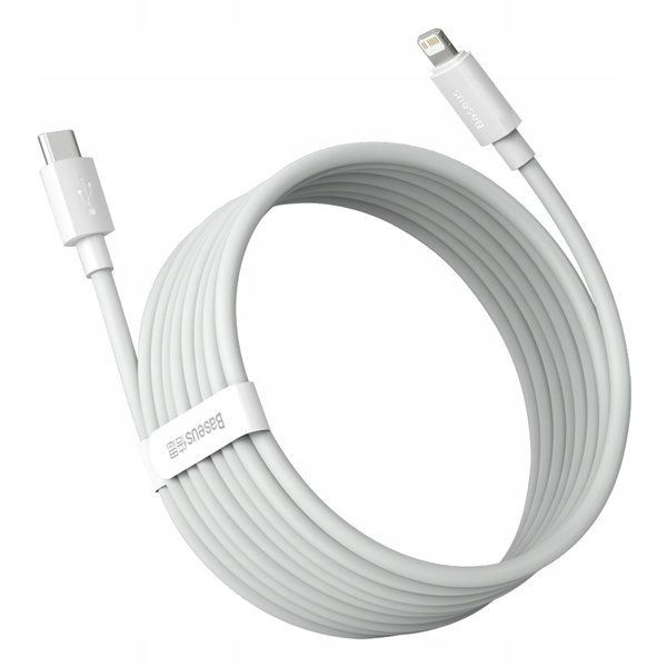 Kabel niktrade USB typ C - Apple Lightning 1,5 m biały zdjęcie 12