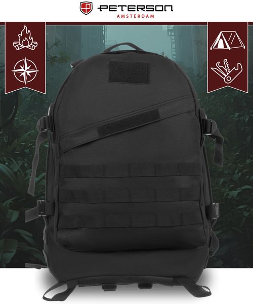 plecak ptn bl003-8069 black zdjęcie 3