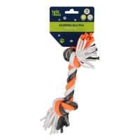 zabawka dla psa szarpak pomarańcz 28cm trik 2273