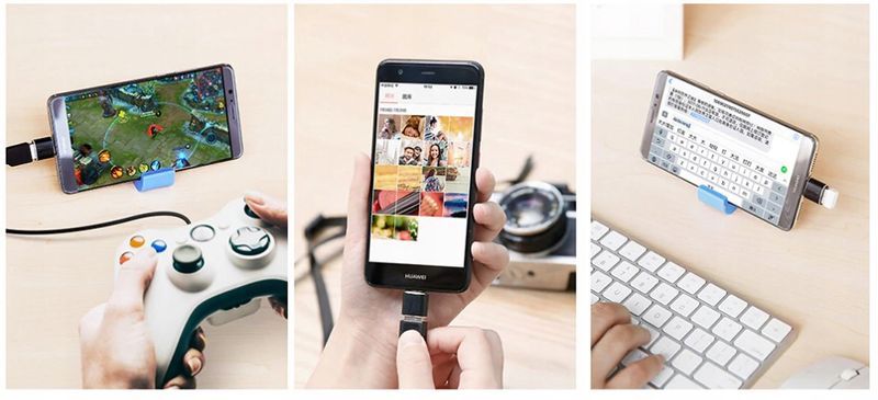 ADAPTER OTG PRZEJŚCIÓWKA USB-A USB-C TYP-C telefon zdjęcie 2