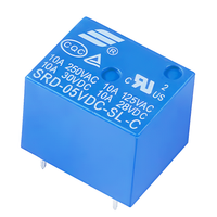 SRD-05VDC-SL-C przekaźnik miniaturowy 5V 10A 5pin do PCB SONGLE