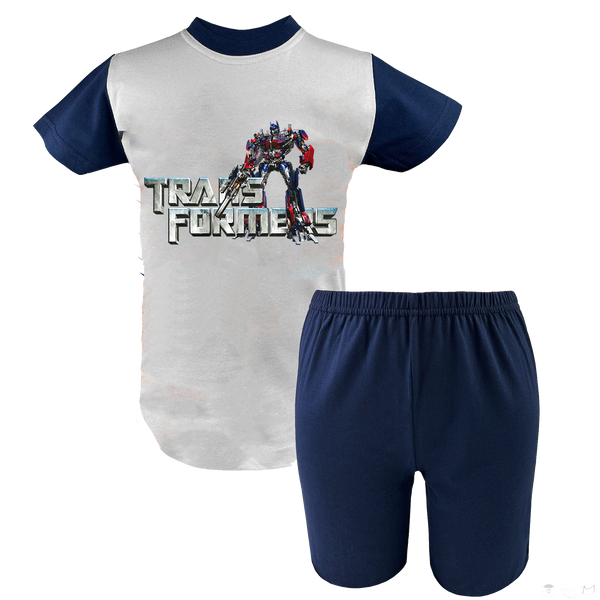 Krótka Piżama dziecięca Transformers zdjęcie 1