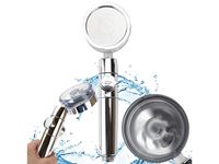 Słuchawka prysznicowa z turbiną wentylatorem