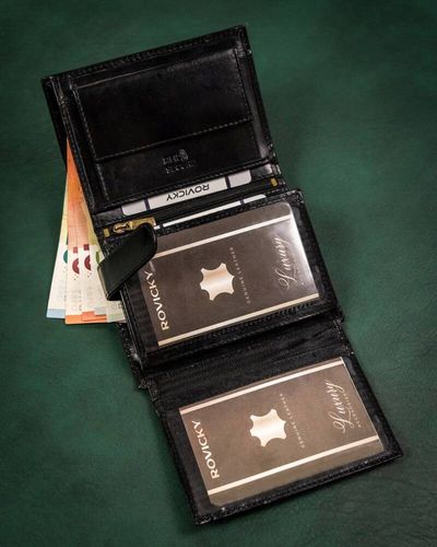 duży, skórzany portfel męski - rovicky na Arena.pl
