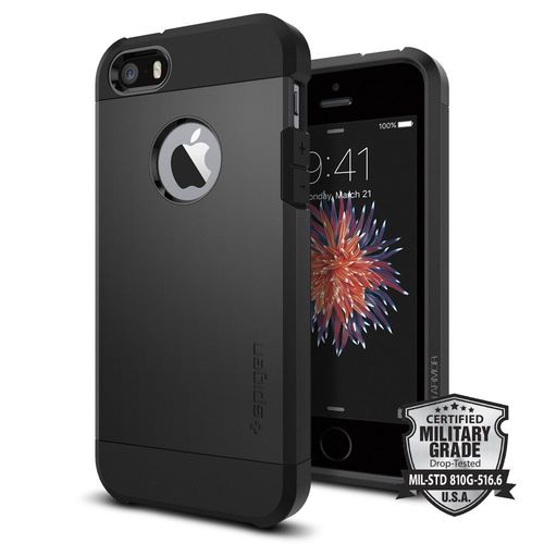 SPIGEN TOUGH ARMOR IPHONE 5S/SE BLACK na Arena.pl