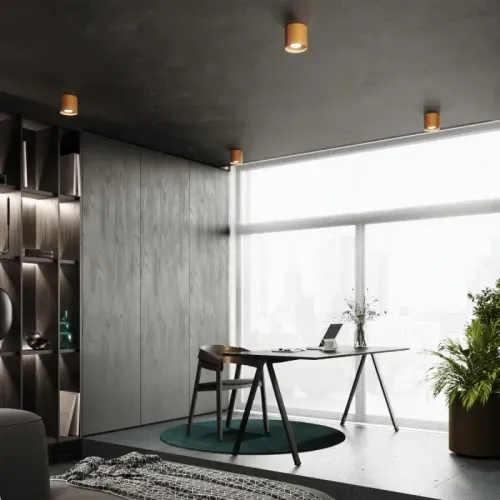 Plafon MIKA złoty na Arena.pl