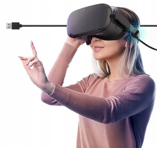 GRUBY PRO KABEL 5m do OCULUS LINK SteamVR QUEST 1 QUEST 2 QUEST 3 HQ JAKOŚĆ na Arena.pl