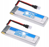 2 pcs. Li-Po battery JJRC H37 3.7V 500mAh 20C
