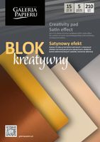 blok a4/15k mix lustrzany satynowy efekt  210g/m2