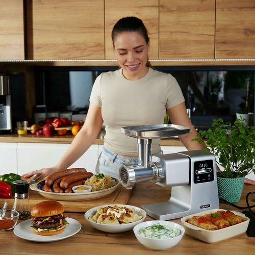 Maszynka do mięsa 7w1 Metalowa 4kg/min Yoer 2500W +Szatkownica+37 na Arena.pl
