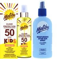 Malibu Spray Dla Dzieci SPF50 250ml + Balsam W Sprayu Po Opalaniu
