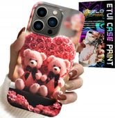 ETUI DO IPHONE 14 PRO - RODZINKA RÓŻANYCH MISIÓW SERCE + SZKŁO