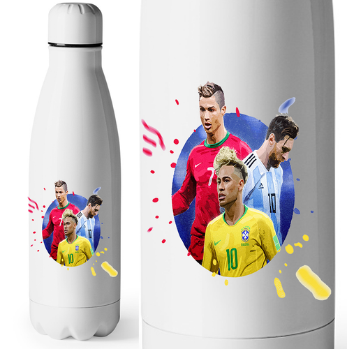 Termos - Butelka Termiczna Neymar Messi Lewandowski - dla fana na Arena.pl