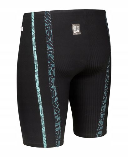 Strój startowy męski Arena Men's Powerskin Primo Jammer Black Teal R.UK26 na Arena.pl