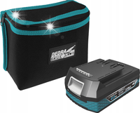 DEDRA ZESTAW AKUMULATOR 2Ah TORBA SAS+ALL DED7030G12