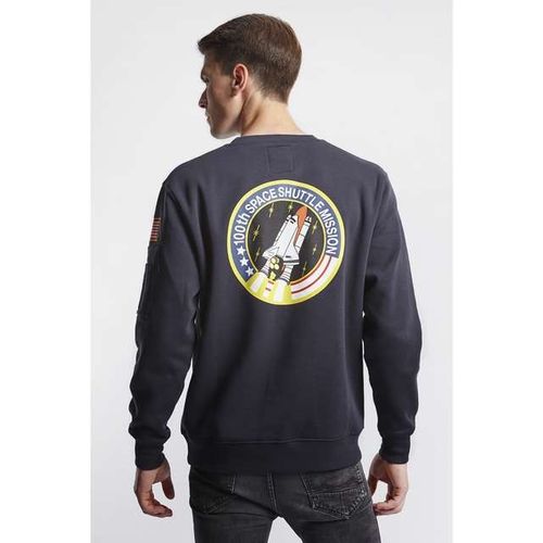 Alpha Industries SPACE SHUTTLE SWEATER 07 REP  BLUE M na Arena.pl