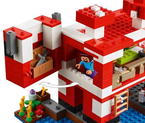 21270 - lego minecraft - dom grzybowej krowy na Arena.pl