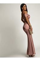 Sukienka długa satynowa  XS/S