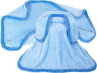 Kocyk dwustronny dzianina futerkowa NIEBIESKI