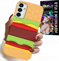ETUI DO SAMSUNG GALAXY M13 4G - CASE BURGER CHEESEBURGER OBUDOWA PREZENT