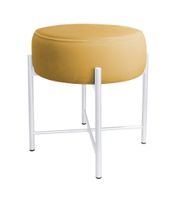Taboret Pola noga metalowa biała MG15