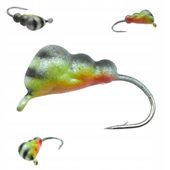 Mormyszka Wolframowa przynęta Podlodowa przelotowa