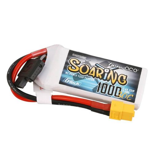 Akumulator Gens Ace G-Tech Soaring 1000mAh 7.4V 30C 2S1P XT60 na Arena.pl