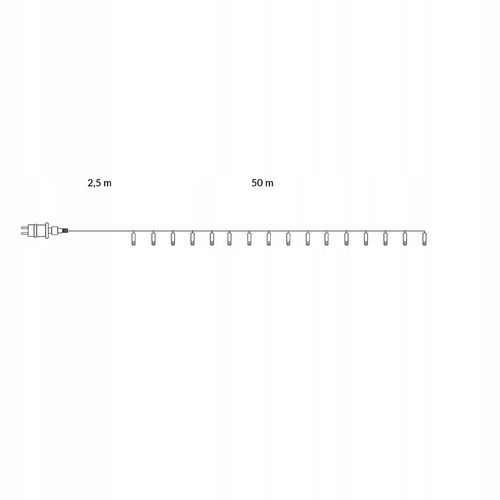 LAMPKI CHOINKOWE 1000 LED ZEWNĘTRZNE 50M ŚWIATEŁKA CHOINKOWE NA PRĄD na Arena.pl