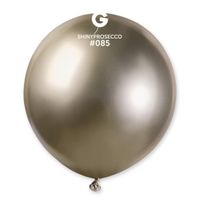 Balony shiny złoty szampański #085, 48 cm 25 szt.