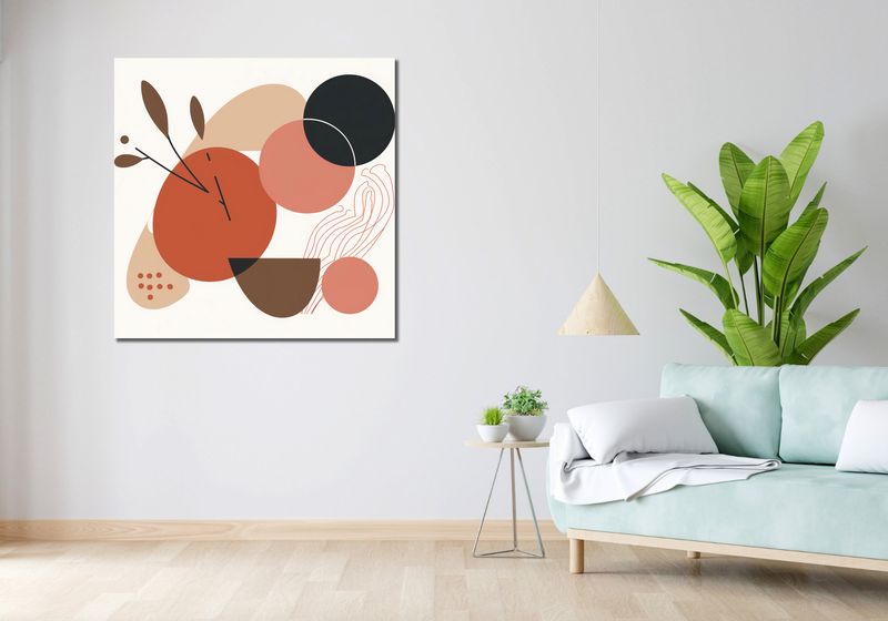 Obraz 100x100cm Szkic Warstw zdjęcie 2