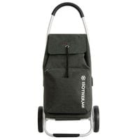 Torba wózek na zakupy na dużych kółkach z termokieszenią 50l