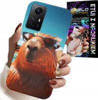 ETUI DO XIAOMI NOTE 12S 4G - SŁODKA KAPIBARA, CAPIBARA CASE + SZKŁO