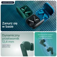 Słuchawki bezprzewodowe dokanałowe Motorola Moto Buds Bass