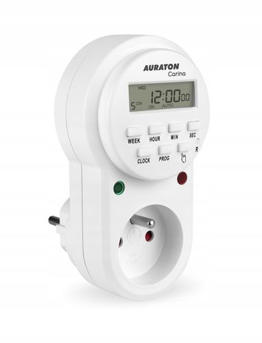 WYŁĄCZNIK CZASOWY PROGRAMATOR TIMER CARINA AURATON na Arena.pl