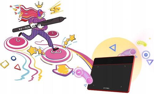 TABLET GRAFICZNY XP-PEN DECO FUN S CZARNY 8192 ST 5080 LPI DLA GRAFIKA na Arena.pl