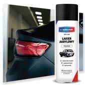 farba czarny mat lakier akrylowy spray aerozol 500ml e-lakiernik