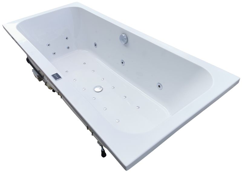 Wanna z hydromasażem prostokątna VESSA DUO 180x80 jacuzzi spa Polska zdjęcie 6
