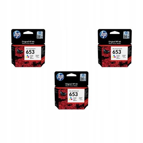 Tusz HP 653 Color (3YM74AE) zdjęcie 6