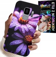 ETUI DO SAMSUNG GALAXY S9 - RÓŻOWA STOKROTKA KWIATY POKROWIEC CASE