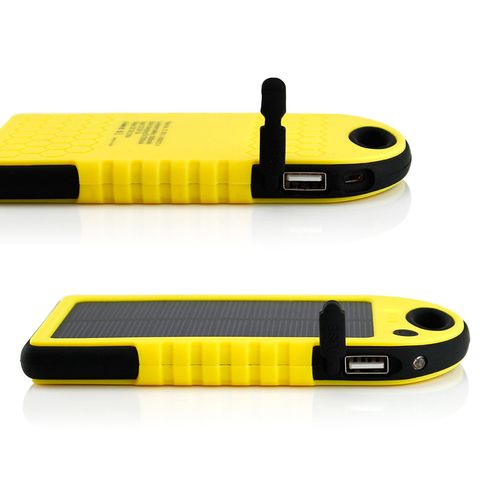 POWERBANK Solarny 2xUSB ŁADOWARKA SOLARNA 5000 mAh na Arena.pl