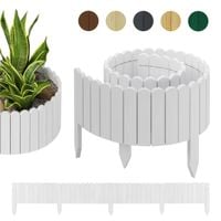 be4nature DREWNIANE OGRODZENIE mini palisada obrzeże  200 x 10 cm