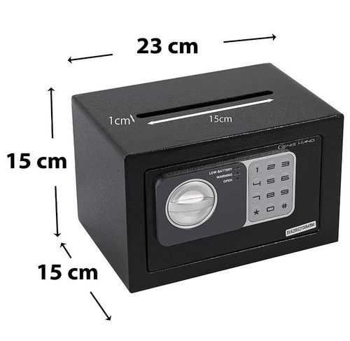 Mini Sejf Elektroniczny Z Otworem Wrzutowym na Arena.pl