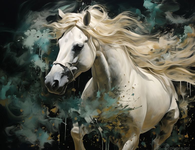 Plakat 65x50cm Dziki Duch zdjęcie 1