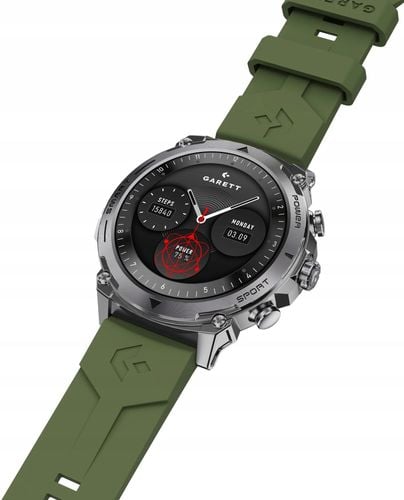 Smartwatch GARETT Atom Stalowy Srebrny na Arena.pl